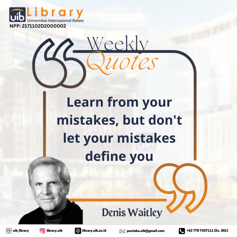 Weekly Quotes by Denis Waitley