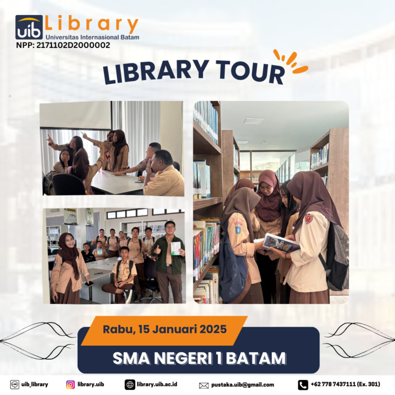 Library Tour SMA Negeri 1 Batam