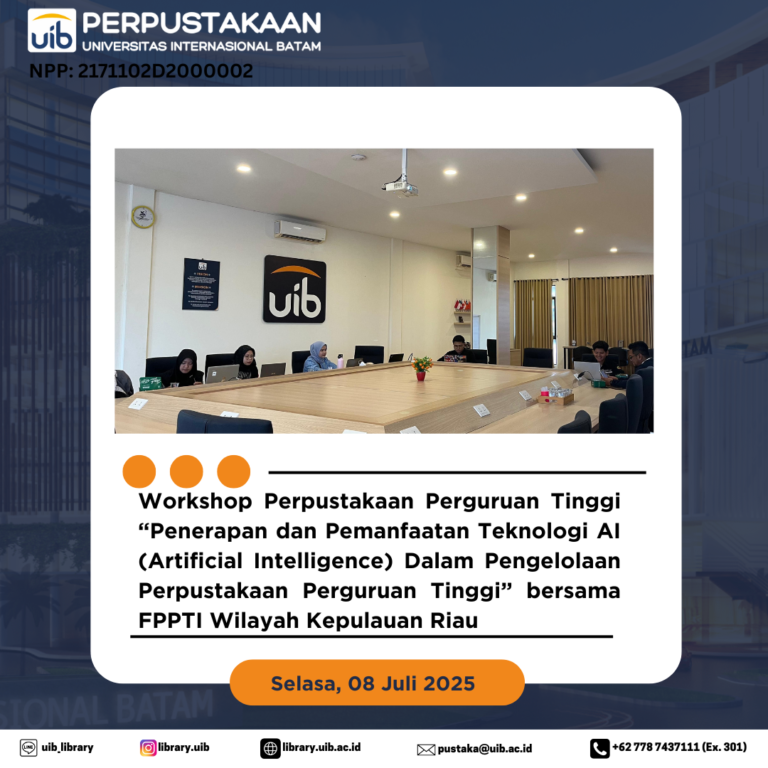 Bersiap Hadapi Era AI: FPPTI Kepri Selenggarakan Workshop Perdana untuk Perpustakaan