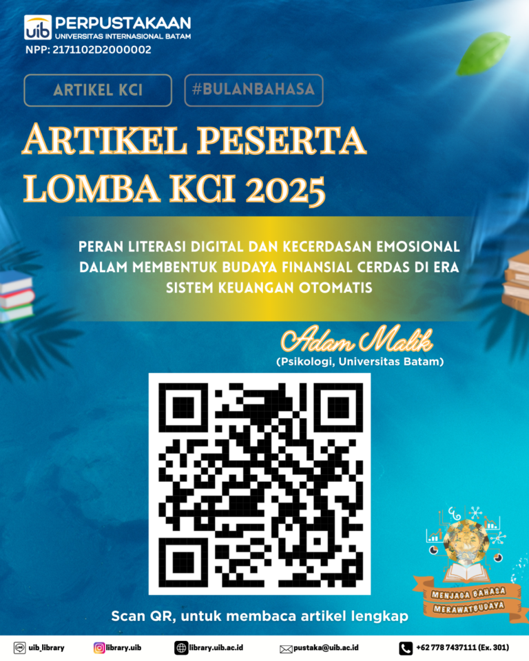 PERAN LITERASI DIGITAL DAN KECERDASAN EMOSIONAL DALAM MEMBENTUK BUDAYA FINANSIAL CERDAS DI ERA SISTEM KEUANGAN OTOMATIS
