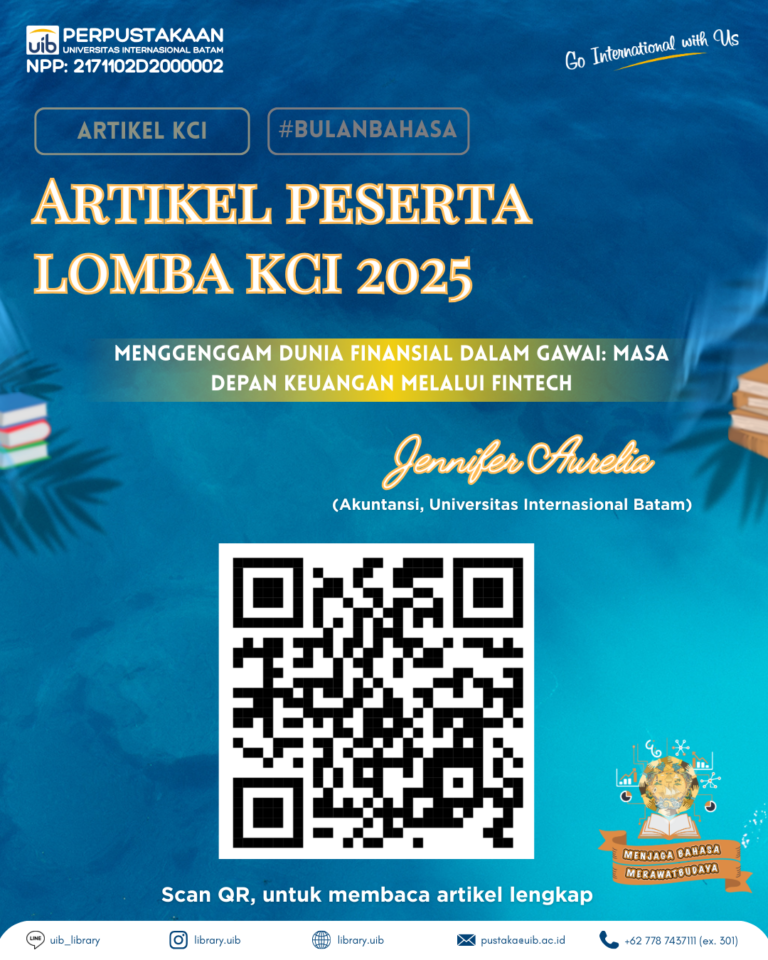 MENGGENGGAM DUNIA FINANSIAL DALAM GAWAI: MASA DEPAN KEUANGAN MELALUI FINTECH 