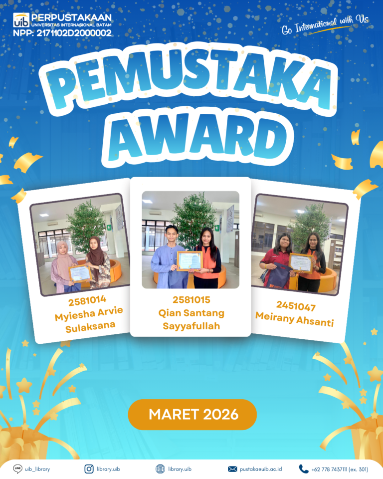Apresiasi Pemustaka Aktif: Pengumuman Pemustaka Award Maret 2026