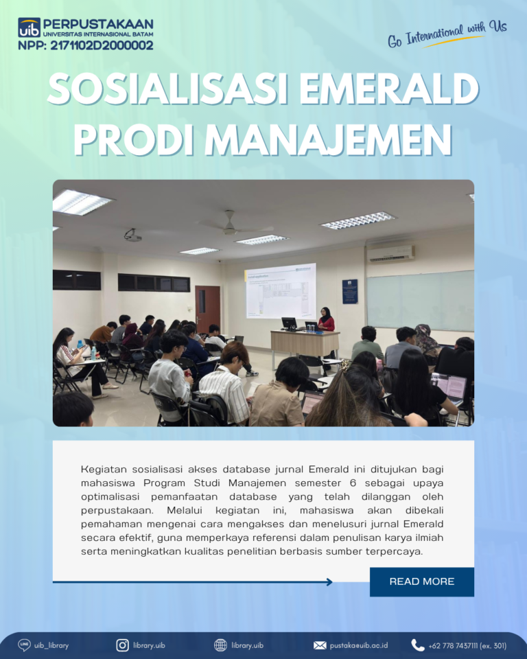 Optimalisasi Akses Emerald untuk Mahasiswa Manajemen
