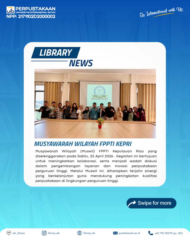 Muswil FPPTI Kepri 2026: Penguatan Jejaring Perpustakaan Perguruan Tinggi