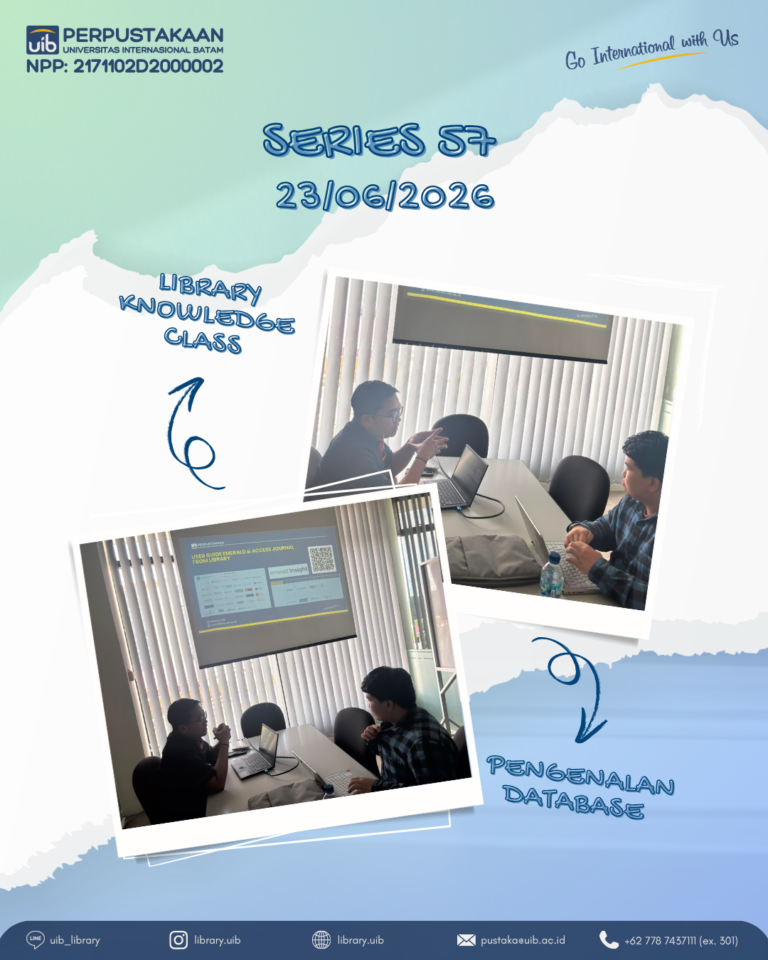 Dukung Kualitas Riset, Mahasiswa Ilmu Hukum Ikuti Pengenalan Database Akademik di Perpustakaan UIB