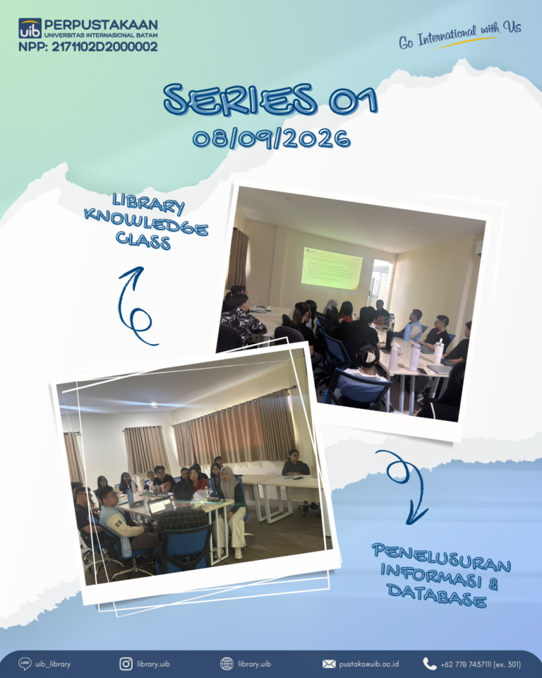 Library Knowledge Class Hadir Kembali! Series 01 Bahas Penelusuran Informasi & Database