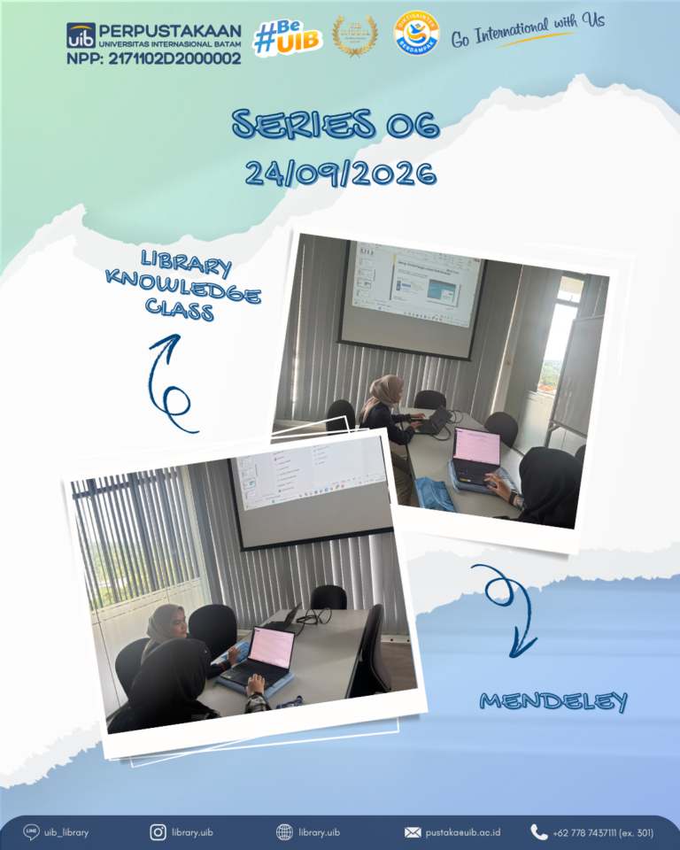Kenalan Lebih Dekat dengan Mendeley di Library Knowledge Class Series 06
