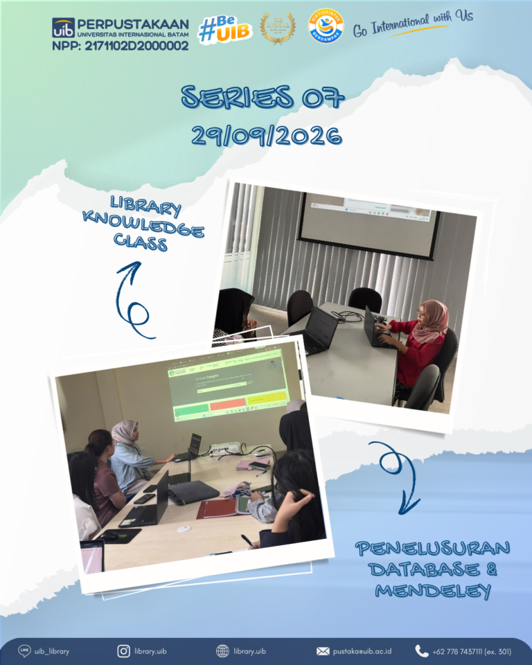 Bukan Sekadar Cari Jurnal: Belajar Menelusur Database dan Mengelola Referensi